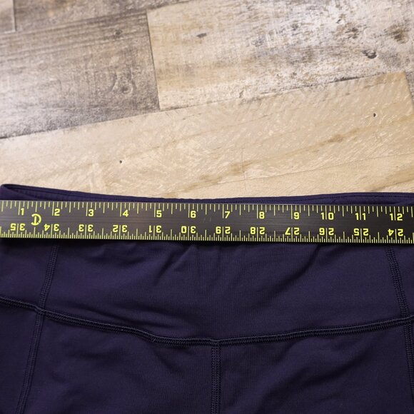 Lululemon pace rival crop pants women's 6 navy - Picture 4 of 10
